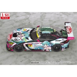 Hatsune Miku GT Project véhicule 1/64 Good Smile Hatsune Miku AMG 2019 SUPER GT Ver. 7 cm