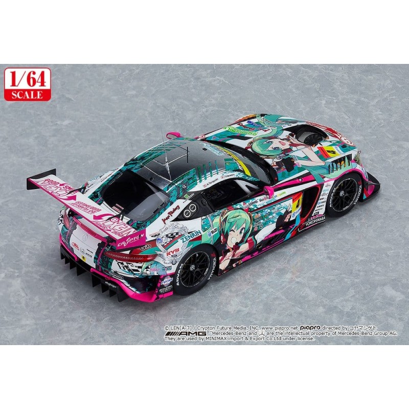 Hatsune Miku GT Project véhicule 1/64 Hatsune Miku AMG 2020 SUPER GT Ver. 7 cm