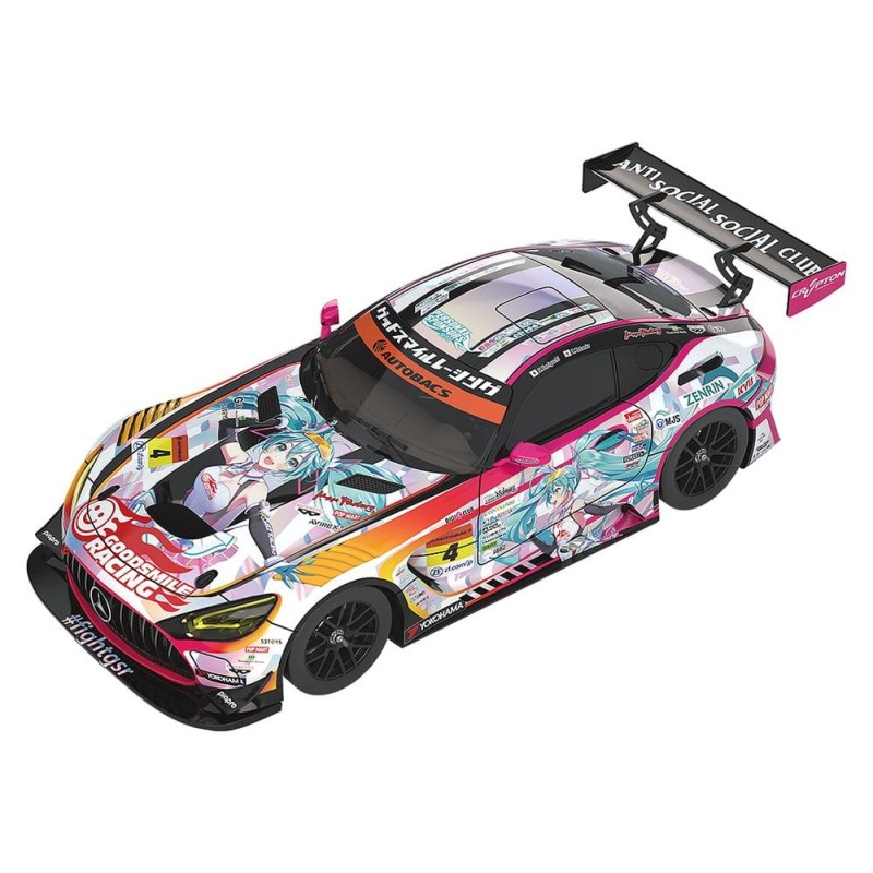 Hatsune Miku GT Project véhicule 1/64 Hatsune Miku AMG 2021 SUPER GT Round 5 Ver. 7 cm
