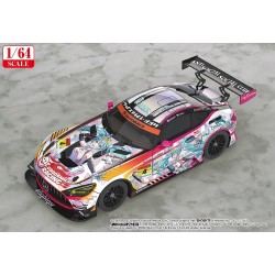 Hatsune Miku GT Project véhicule 1/64 Hatsune Miku AMG 2021 SUPER GT Round 5 Ver. 7 cm