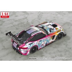 Hatsune Miku GT Project véhicule 1/64 Hatsune Miku AMG 2021 SUPER GT Round 5 Ver. 7 cm