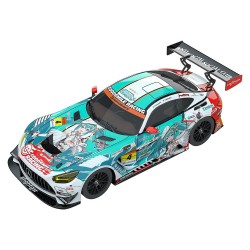 Hatsune Miku GT Project véhicule 1/64 AMG 2023 Season Opening Ver. 7 cm
