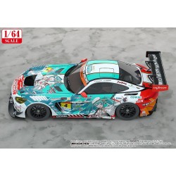 Hatsune Miku GT Project véhicule 1/64 AMG 2023 Season Opening Ver. 7 cm