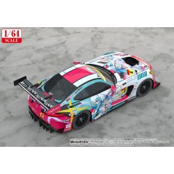 Hatsune Miku GT Project véhicule 1/64 AMG 2024 Season Opening Ver. 7 cm