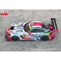 Hatsune Miku GT Project véhicule 1/64 AMG 2024 Season Opening Ver. 7 cm