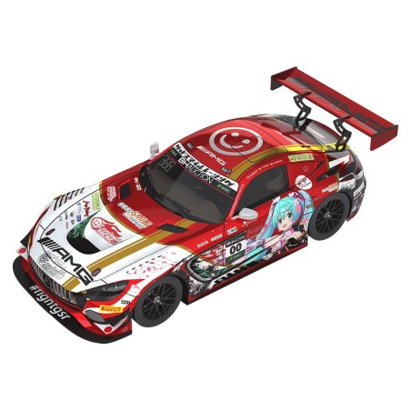 Hatsune Miku GT Project véhicule 1/64 Mercedes-AMG Team Good Smile 2019 Suzuka 10 Hours Ver. 7 cm