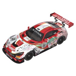 Hatsune Miku GT Project véhicule 1/64 AMG 2017 SPA24H Ver. 7 cm