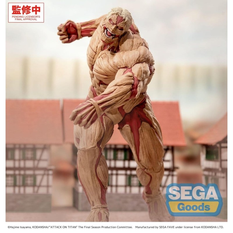 L'Attaque des Titans GigantiX figurine PVC Reiner Braun Armored Titan Ver. 25 cm