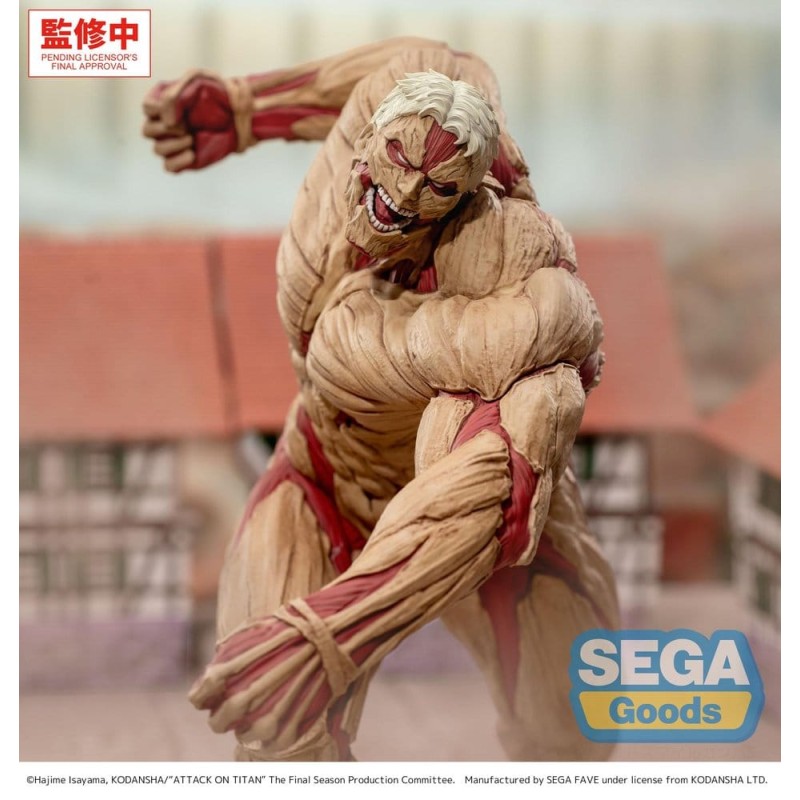 L'Attaque des Titans GigantiX figurine PVC Reiner Braun Armored Titan Ver. 25 cm