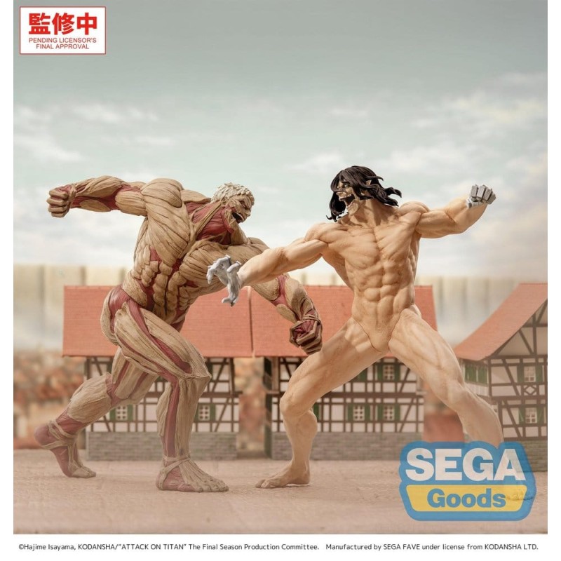 L'Attaque des Titans GigantiX figurine PVC Reiner Braun Armored Titan Ver. 25 cm