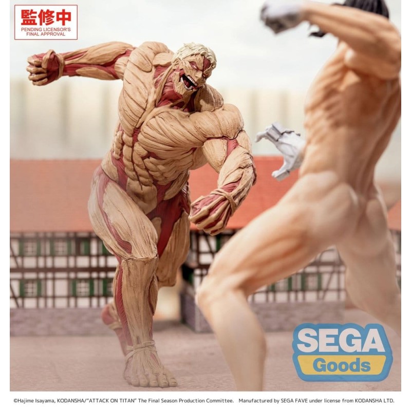 Attack on Titan GigantiX PVC Figure Reiner Braun Armored Titan Ver. 25 cm