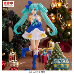 Character Vocal Series 01: Hatsune Miku figurine PVC High Premium Hatsune Miku Sapphire Christmas Ver. 21 cm