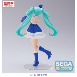 Character Vocal Series 01: Hatsune Miku High Premium PVC Figure Hatsune Miku Sapphire Christmas Ver. 21 cm