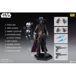 Star Wars The Clone Wars figurine 1/6 Cad Bane 32 cm