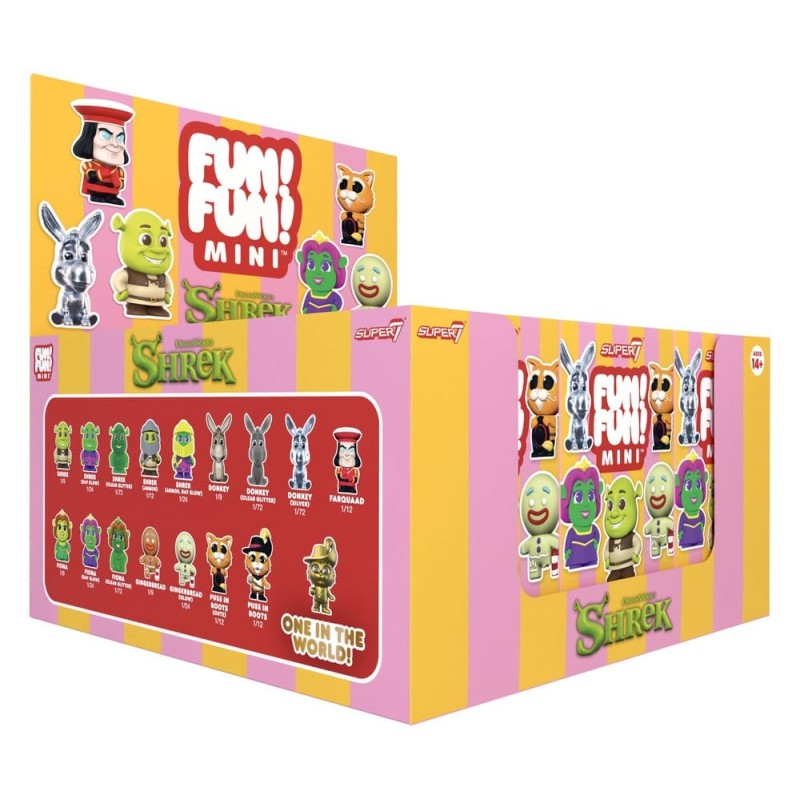 Shrek Fun! Fun! figurines mini Wave 01 Blind Box Display (9)