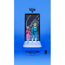 Ulysse 31 Neon figurine 1/9 Telemachus & Themis 20 cm