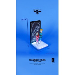 Ulysse 31 Neon figurine 1/9 Telemachus & Themis 20 cm