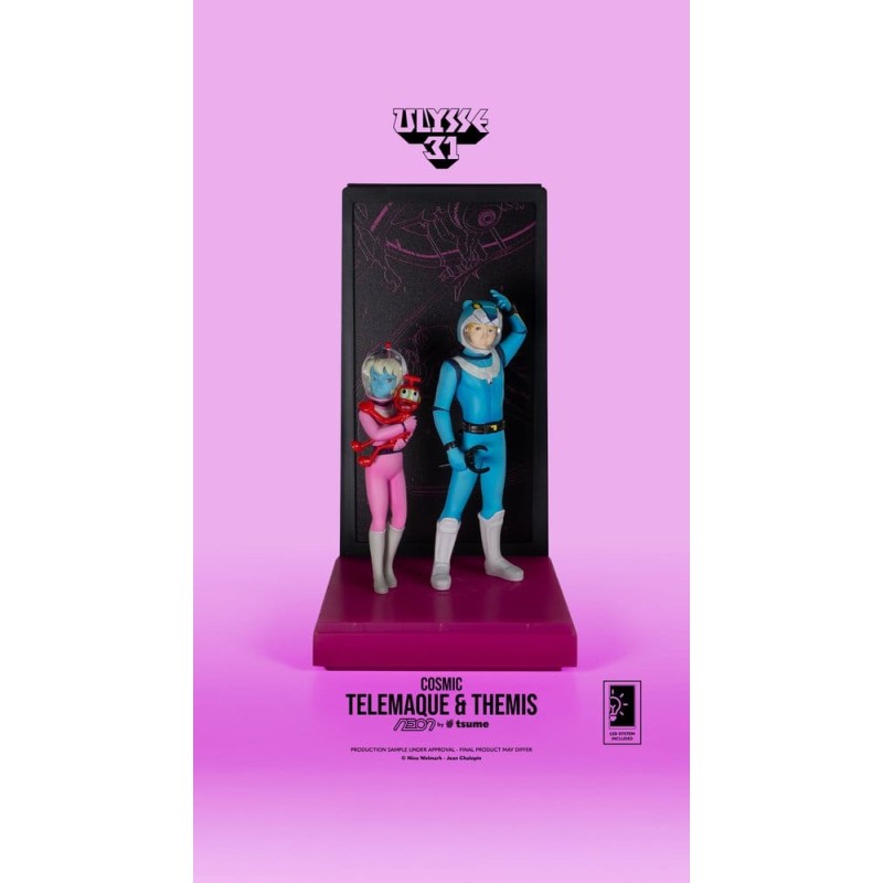 Ulysse 31 Neon figurine 1/9 Telemachus & Themis Cosmic Version 20 cm