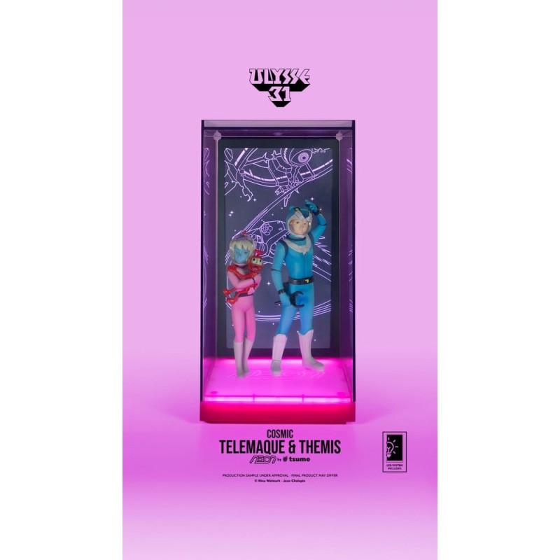 Ulysse 31 Neon Figure 1/9 Telemachus & Themis Cosmic Version 20 cm