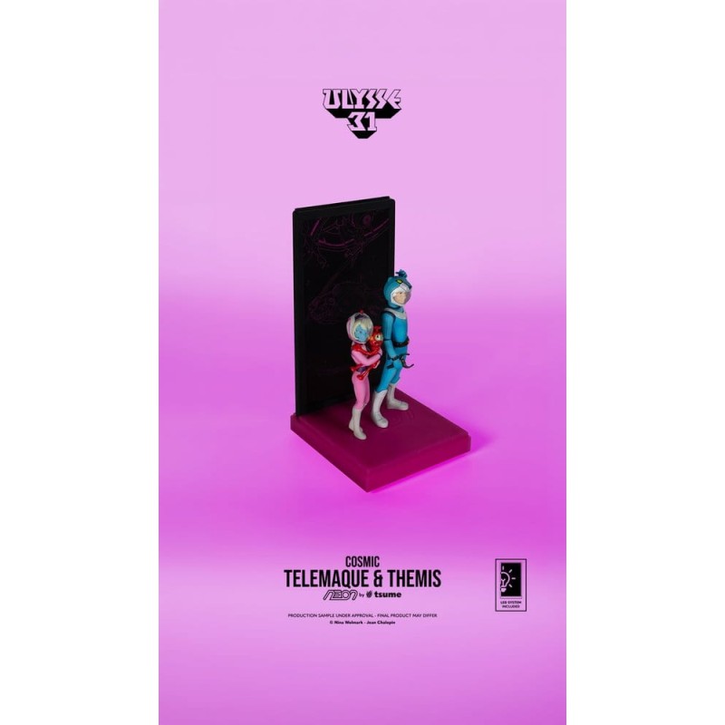 Ulysse 31 Neon figurine 1/9 Telemachus & Themis Cosmic Version 20 cm
