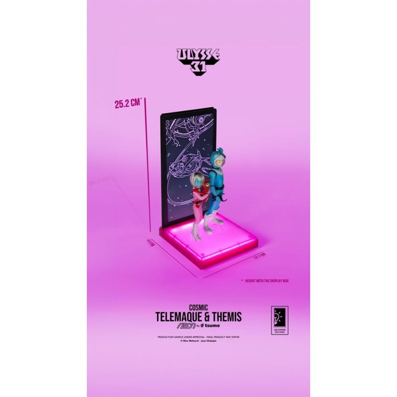 Ulysse 31 Neon figurine 1/9 Telemachus & Themis Cosmic Version 20 cm