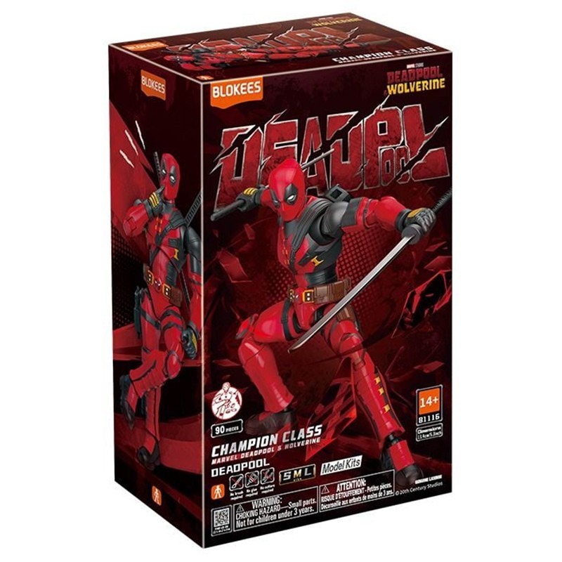 Marvel Deadpool & Wolverine - Blokees - Champion Class - Deadpool
