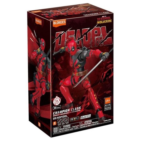 Marvel Deadpool & Wolverine - Blokees - Champion Class - Deadpool