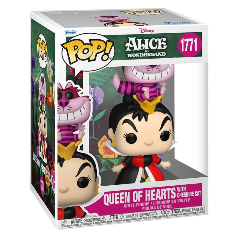 Alice in Wonderland POP! Premium Vinyl Figure Queen of Hearts 9 cm