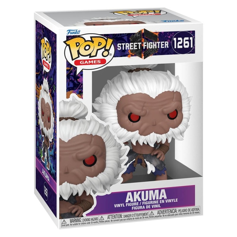 Street Fighter 6 POP! Animation Vinyl Figures Akuma with Chase 9 cm Assortment (6)