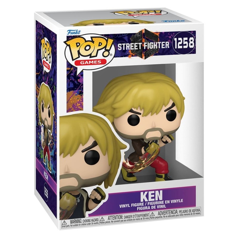 Street Fighter 6 POP! Games Vinyl figurine Ken 9 cm