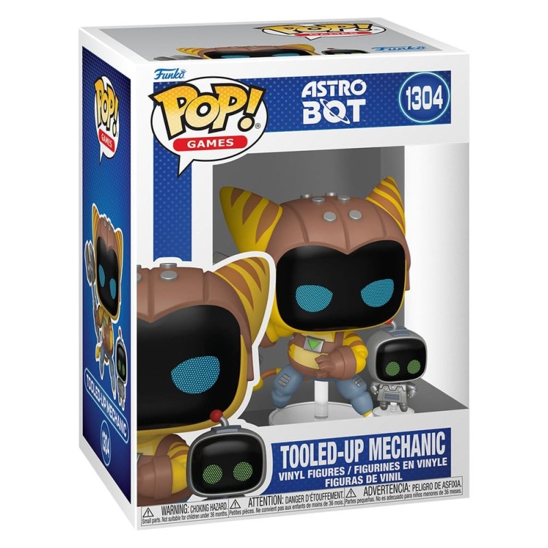 Astro Bot POP! Vinyl Figure TU Mechanic 9 cm