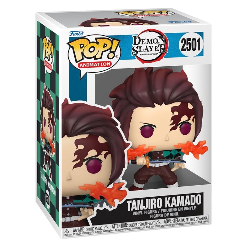 Demon Slayer: Kimetsu no Yaiba - The Movie POP! Animation Vinyl figurine Tanjiro 9 cm