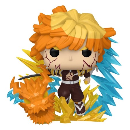 Demon Slayer: Kimetsu no Yaiba assortiment POP! Premium Vinyl figurine Zenitsu with Chase (Glow) 9 cm (3)