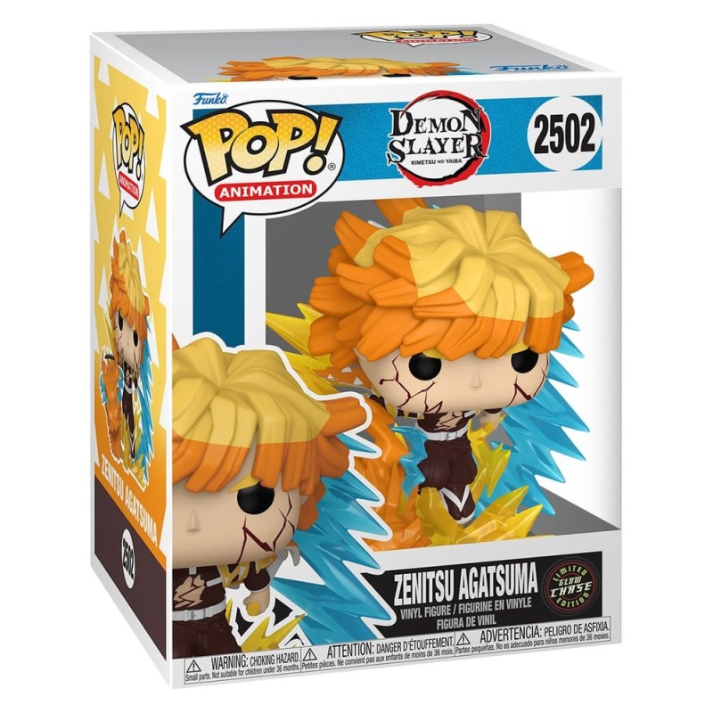 Demon Slayer: Kimetsu no Yaiba POP! Premium Vinyl Figure Zenitsu with Chase (Glow) 9 cm Assortment (3)
