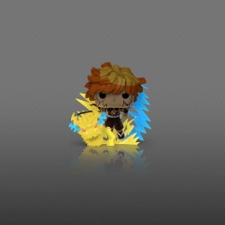 Demon Slayer: Kimetsu no Yaiba assortiment POP! Premium Vinyl figurine Zenitsu with Chase (Glow) 9 cm (3)