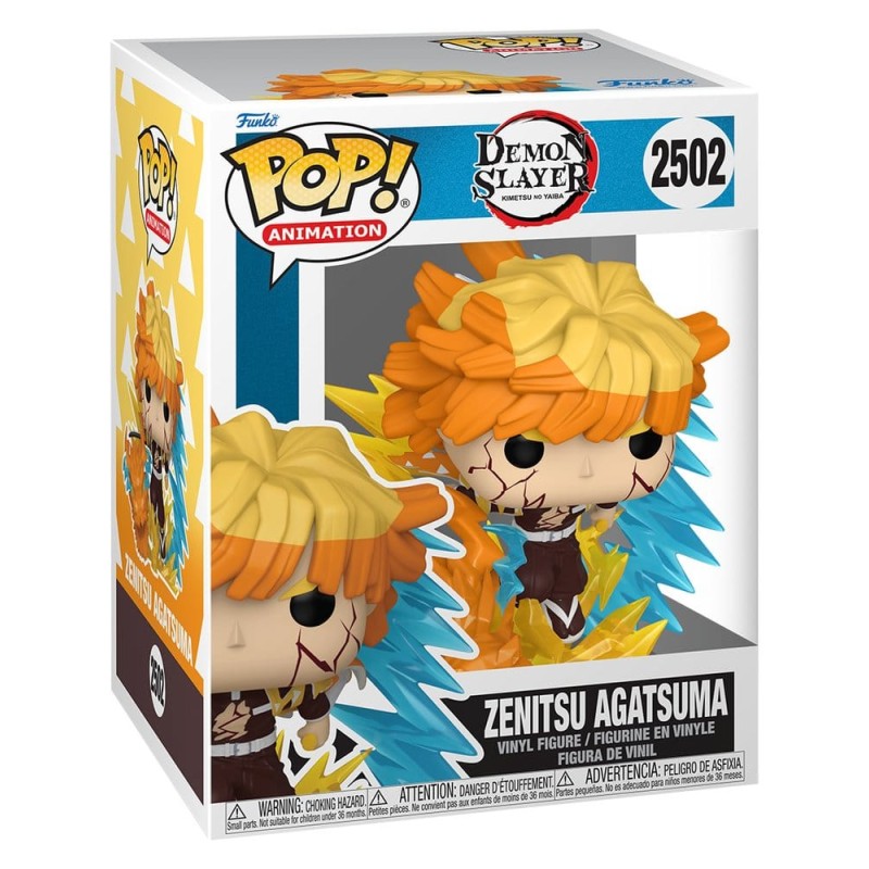 Demon Slayer: Kimetsu no Yaiba POP! Premium Vinyl Figure Zenitsu with Chase (Glow) 9 cm Assortment (3)