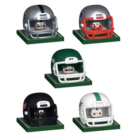 NFL Bitty POP! Helmets assortiment figurines Vinyl AFC Series 1 (12)