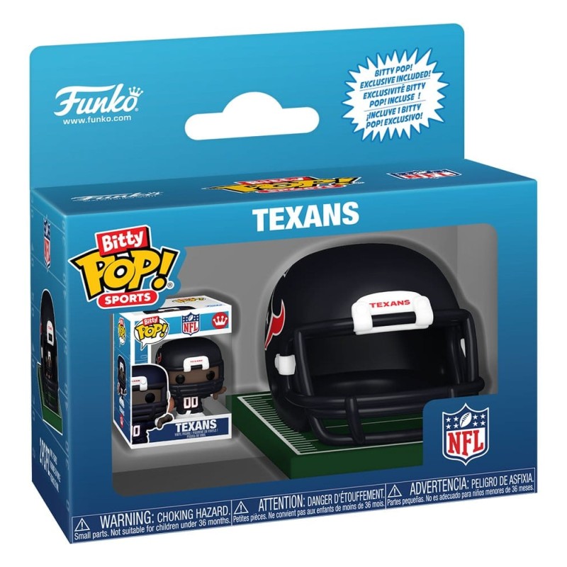 NFL Bitty POP! Helmets assortiment figurines Vinyl AFC Series 1 (12)