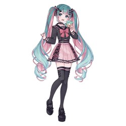 Hatsune Miku figurine PVC Sweet School Life Bitter & Sweet Version 18 cm