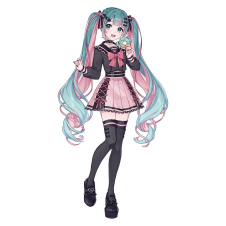 Hatsune Miku figurine PVC Sweet School Life Bitter & Sweet Version 18 cm