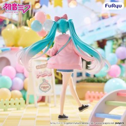 Hatsune Miku figurine PVC Muchute Theme Park Date Version 19 cm