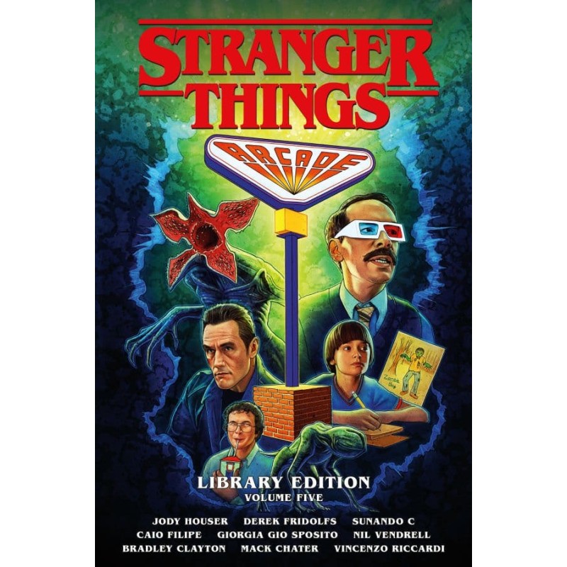 Stranger Things comic Library Edition Volume 5 Hardcover *ANGLAIS*