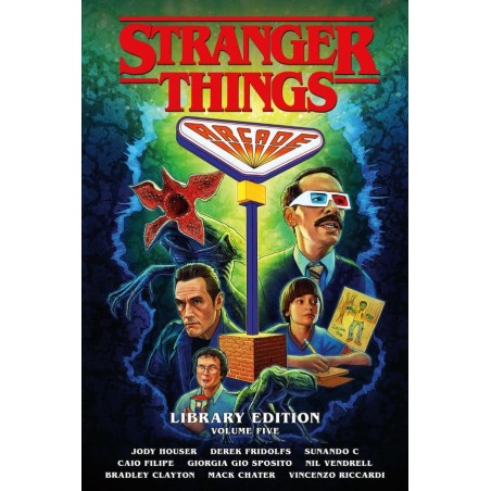 Stranger Things comic Library Edition Volume 5 Hardcover *ANGLAIS*