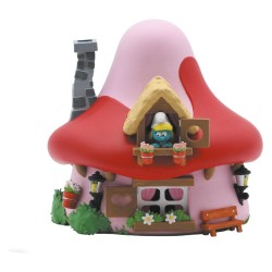 Les Schtroumpfs: Tirelire Mushroom House Smurfette 15 cm