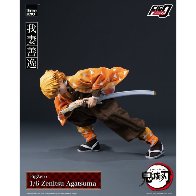Demon Slayer: Kimetsu no Yaiba FigZero Action Figure 1/6 Zenitsu Agatsuma 28 cm