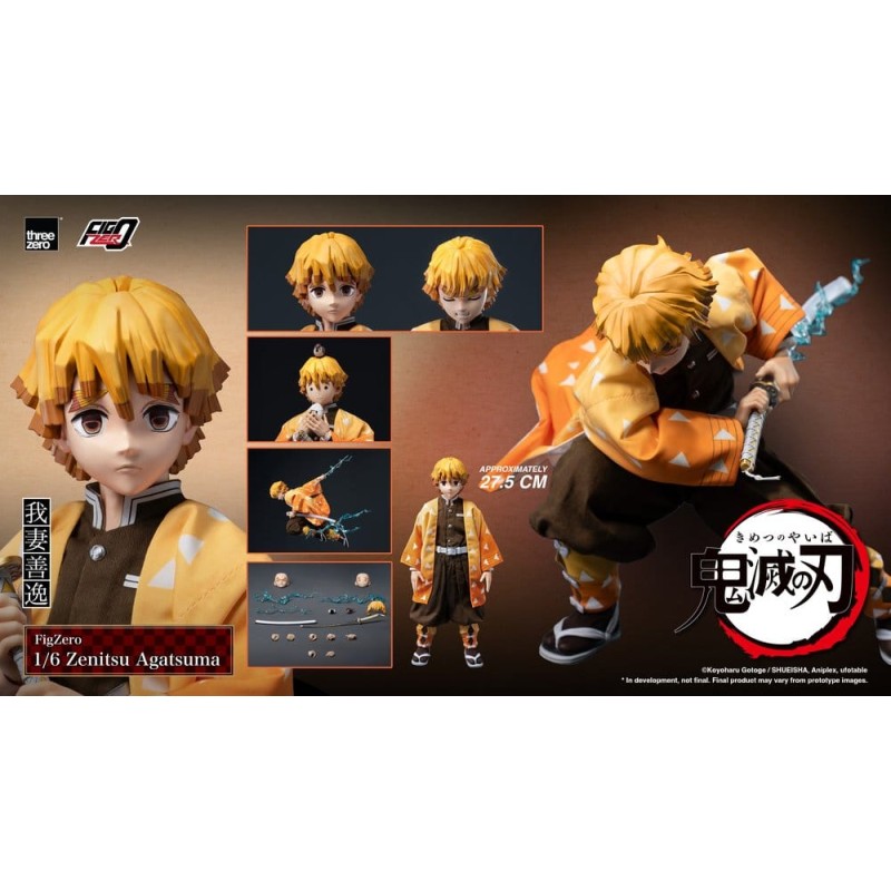 Demon Slayer: Kimetsu no Yaiba FigZero figurine 1/6 Zenitsu Agatsuma 28 cm