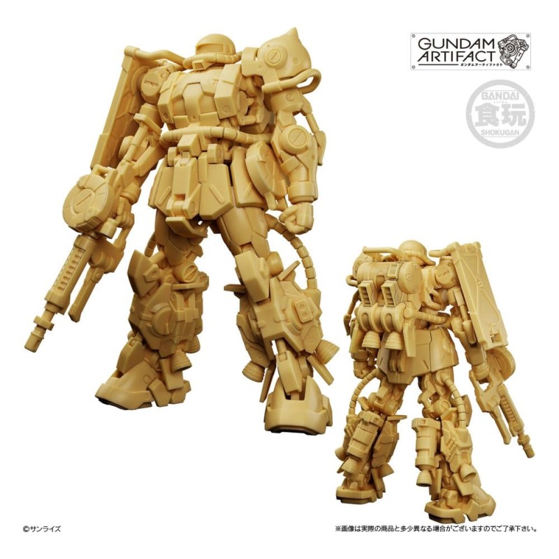 Gundam Artifact Maquette en Plastique Best Selection 6 cm Assortiment (6)
