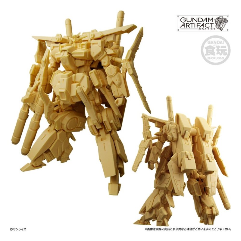 Gundam Artifact Maquette en Plastique Best Selection 6 cm Assortiment (6)