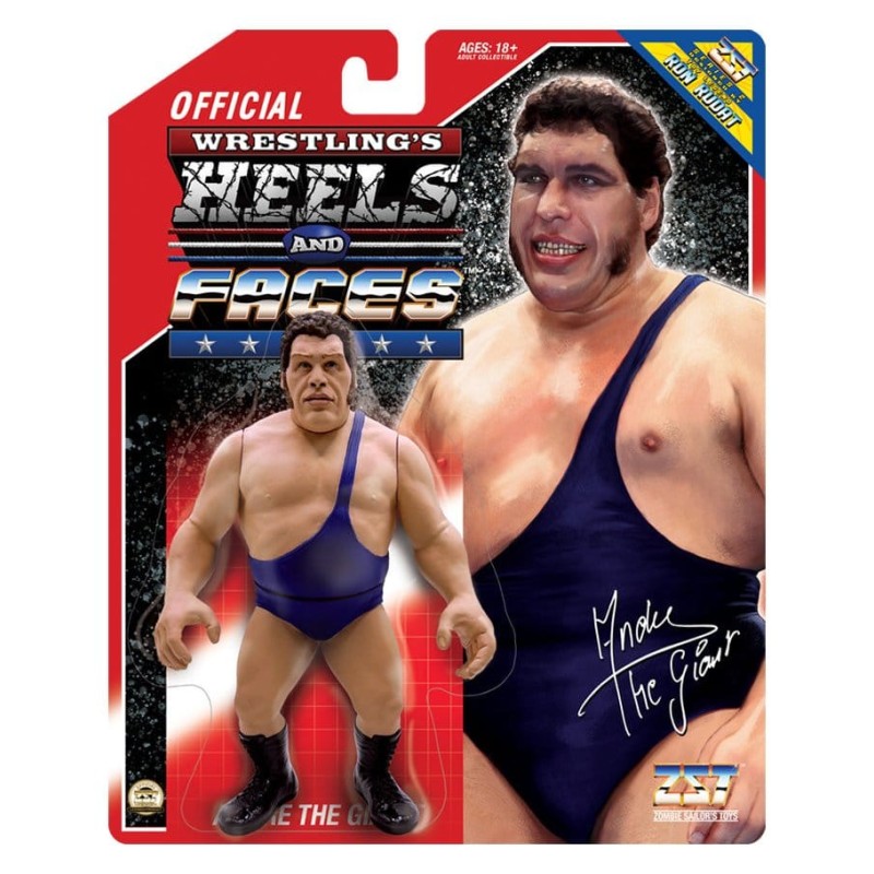Zombie Sailor's Toys figurine Andre the Giant with blue strap 11 cm
