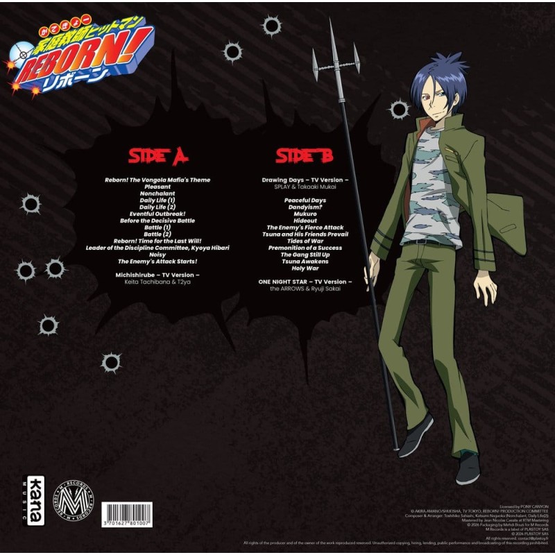 Hitman Reborn Original Soundtrack vinyle
